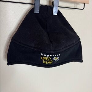 Mountain Hardwear Black Fleece Beanie Hat Outdoor Hiking Ski